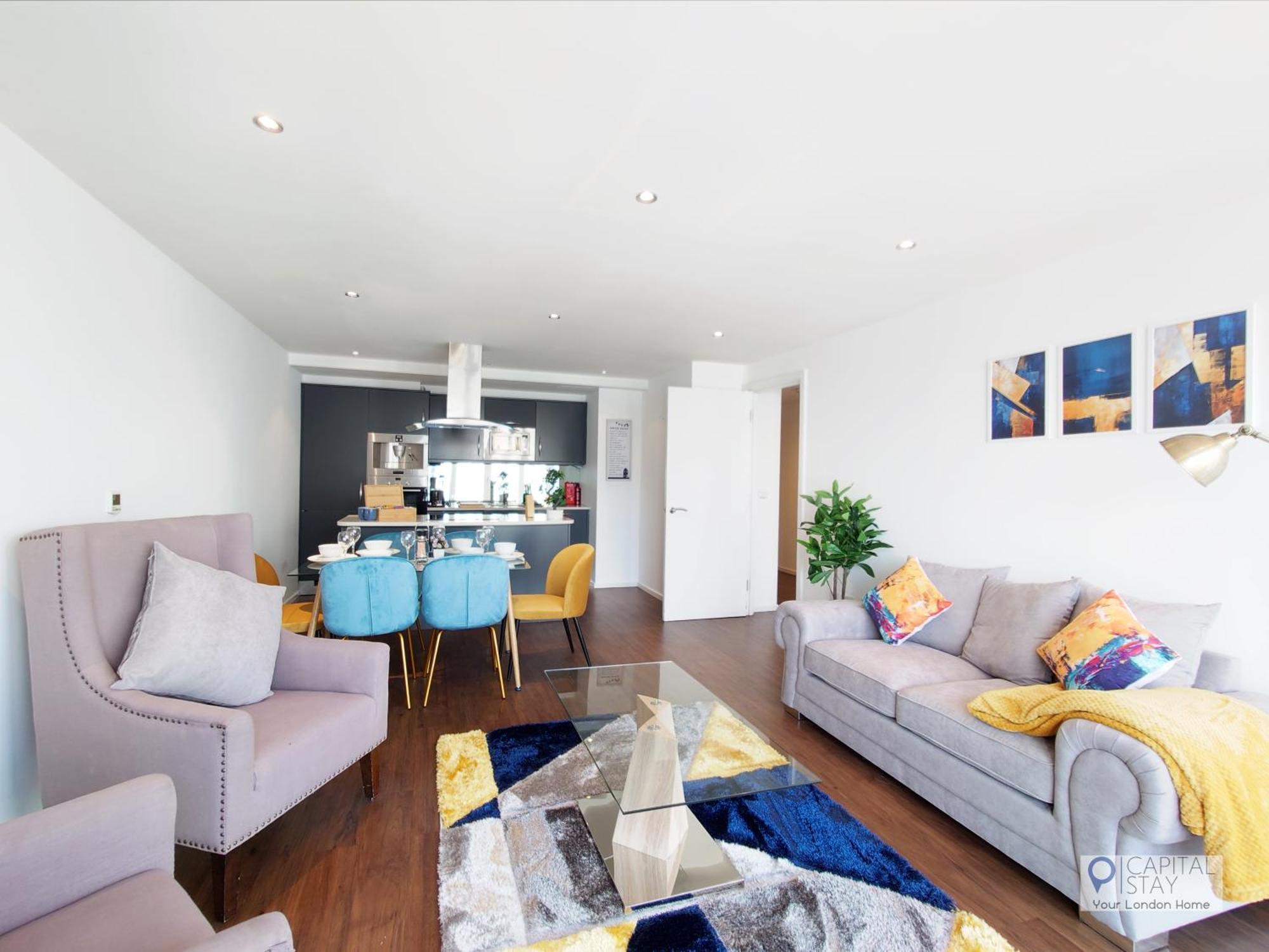 Deluxe Two Bed Apartment By London Excel & O2 Eksteriør billede