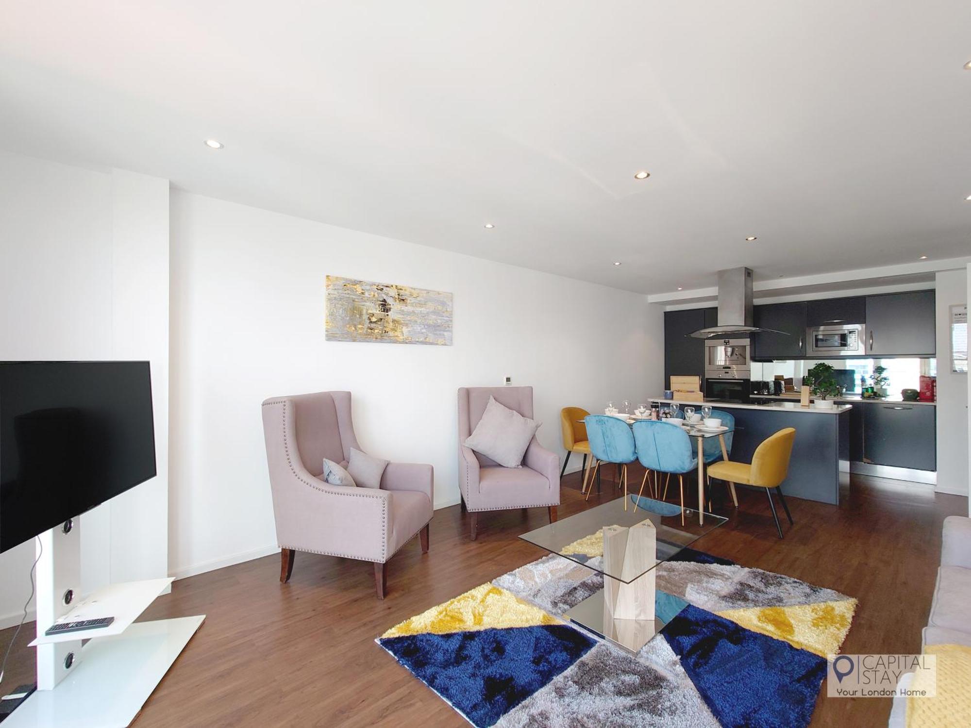 Deluxe Two Bed Apartment By London Excel & O2 Eksteriør billede